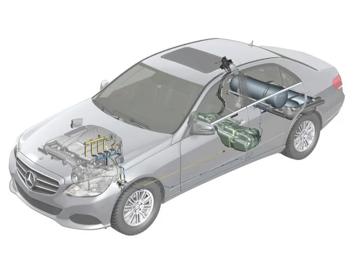LPG system schematic — Tartarini
